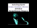 Archie Shepp Quartet - 1979-08-19, The Jazz Showcase, Chicago, IL