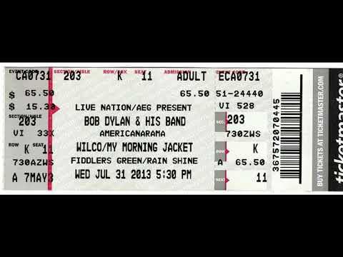 Bob Dylan: 2013-07-31 - Fiddler's Green, Greenwood Village, CO