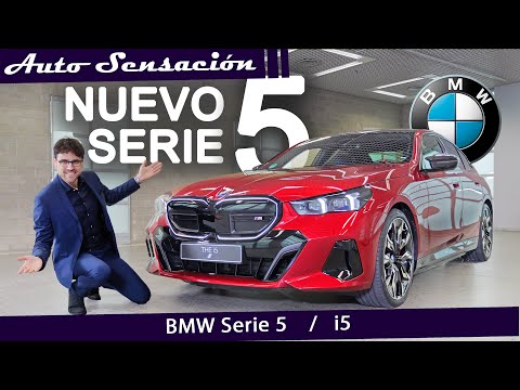 Presentación BMW serie 5 2024 y BMW i5 2024 . La Serie 5 2024  se transforma radicalmente .