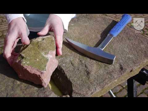 How to classify a rock: sandstone