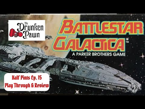 Drunken Pawn: Half Pints - Battlestar Galactica 1978 - Board Game Play Through & Review