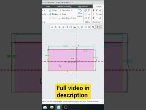 weak and strong dimension in creo #creo