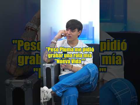 Tony Sucesión: "Peso Pluma asked me to record one of my songs."