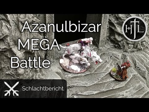 MEGA Battlereport - Schlacht im Schattenbachtal (Mittelerde Tabletop / Hobbit / Herr der Ringe)