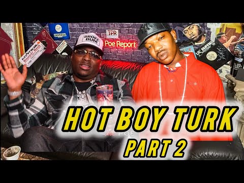 The Poe Report Podcast  and HOT BOY TURK From The Rap Group HotBoys 🔥