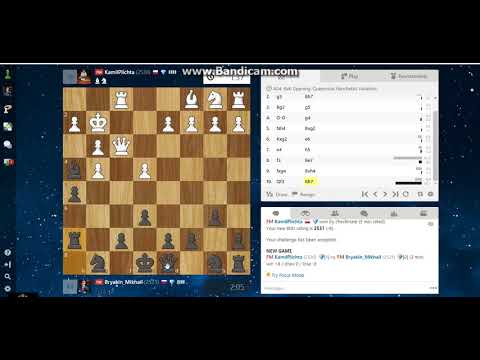 Blitz on Chess.com FM Plichta Kamil - FM Bryakin Mikhail