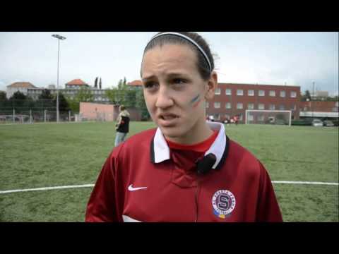 25.05.2013 pozápasové rozhovory: U15 Slavia - U15 Sparta 1:6 (1:4)