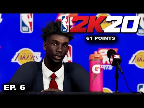 NBA 2K20 My Career EP 6 | 61 Points