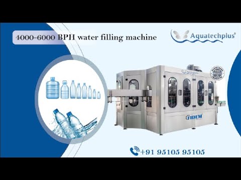 Packaged Drinking Water Filling Machine