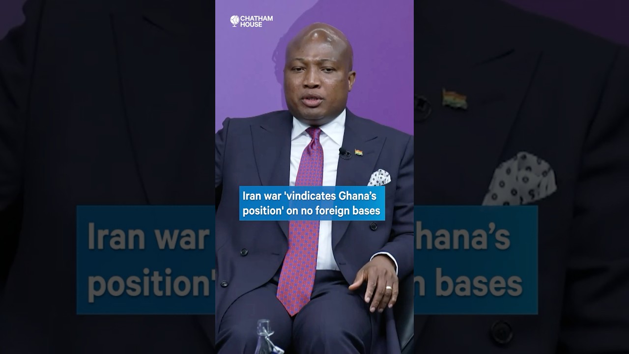 Iran war 'vindicates Ghana’s position' on no foreign bases