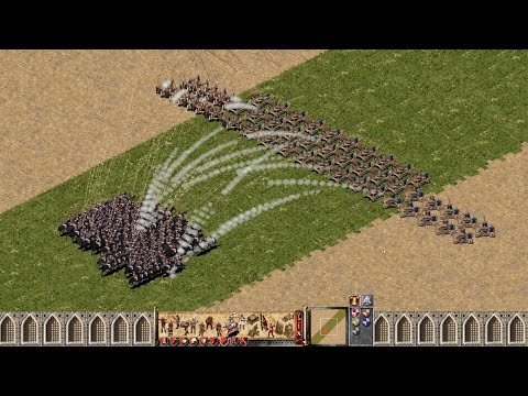 200 Horse Archers Vs 50 Fire Ballistas