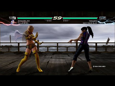 Lili Vamp Yellow VS Zafina - Tekken 6 PS3 Gameplay