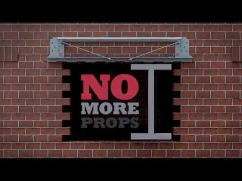 Installing a lintel without acrow props using NO MORE PROPS by Diversity Products.