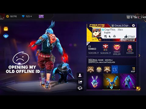 COLLECTION INSIDE THE ONE OF THE OLDEST PLAYER ID | CAPTAIN HEX 🦜🏴‍☠️