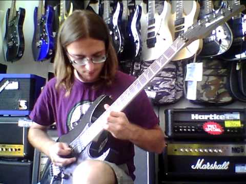Ibanez RG2550 cu Alin Moise (Trupa Gothic)