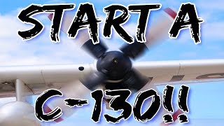 Wanna start engines on a C-130?? | NASA C-130