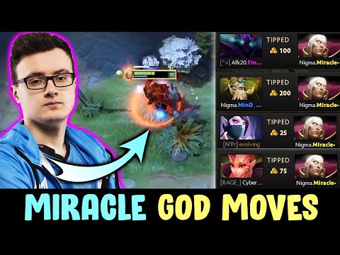 how Miracle JUKED and OUTPLAYED everyone on signature Invoker