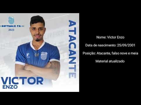 Gols e Lances do Atacante Nascido em 2001 , Victor Enzo 