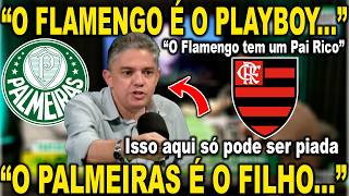 BIZARRO! "O FLAMENGO É O PLABOY E O PALMEIRAS É O FILHO..." OLHA O QUE FALARAM DO FLAMENGO! LOUCURA!