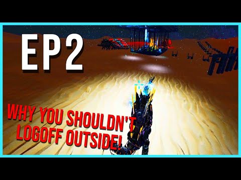 CLAIMING one of the MOST OP BASE SPOT in Ark | Solo Ark INX PVP