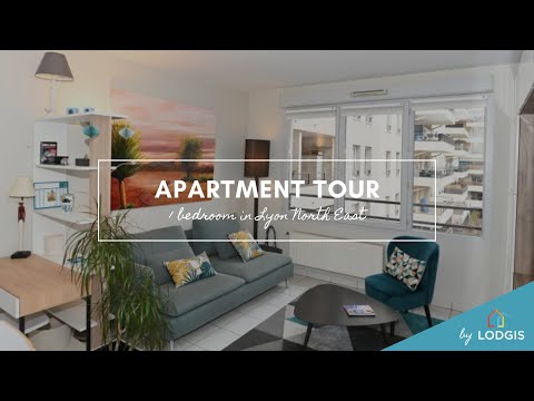 Apartment Tour // Furnished  36m2 in Lyon North East– Ref : 2LN25821