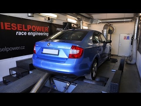 Skoda Rapid 1,2 TSI on the dyno - real power test