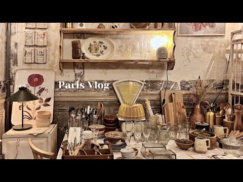 Vlog de Paris | Brasserie típica francesa | Boutique de interiores francesa | Restaurantes escondidos em North Marais