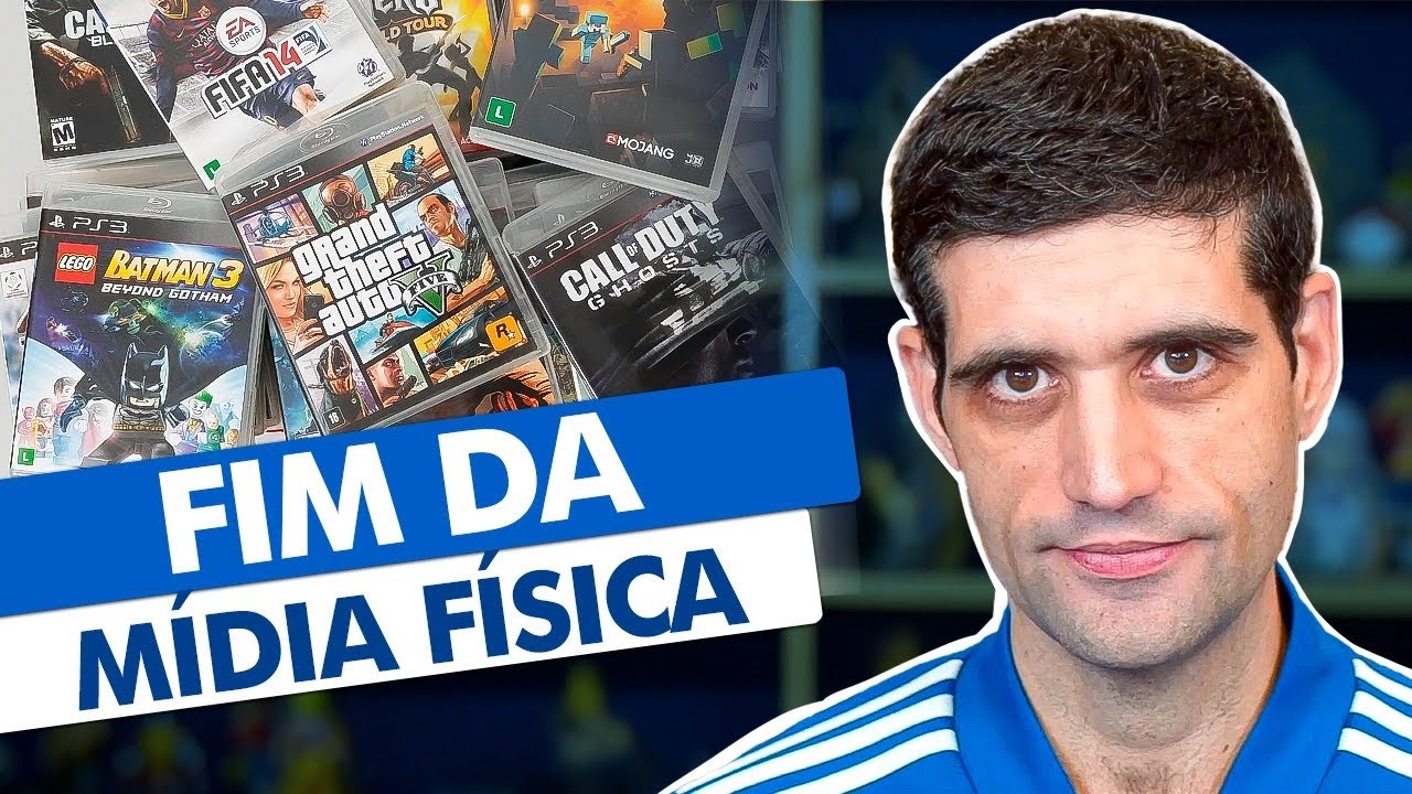 FIM da midia FÍSICA é INEVITÁVEL