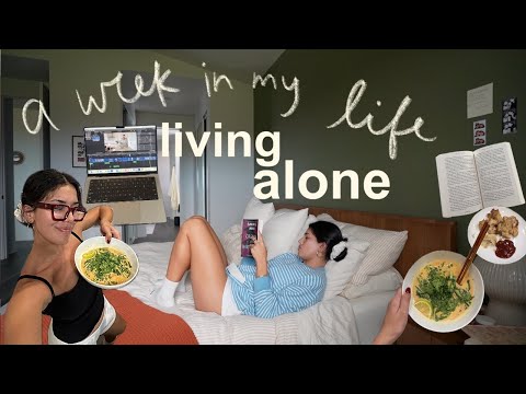 a week in my life "living alone" in my 20s