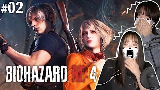 【バイオRE4】02- 新作バイオハザードRE4でチェーンソーマンに追いかけられるww【閲覧注意】