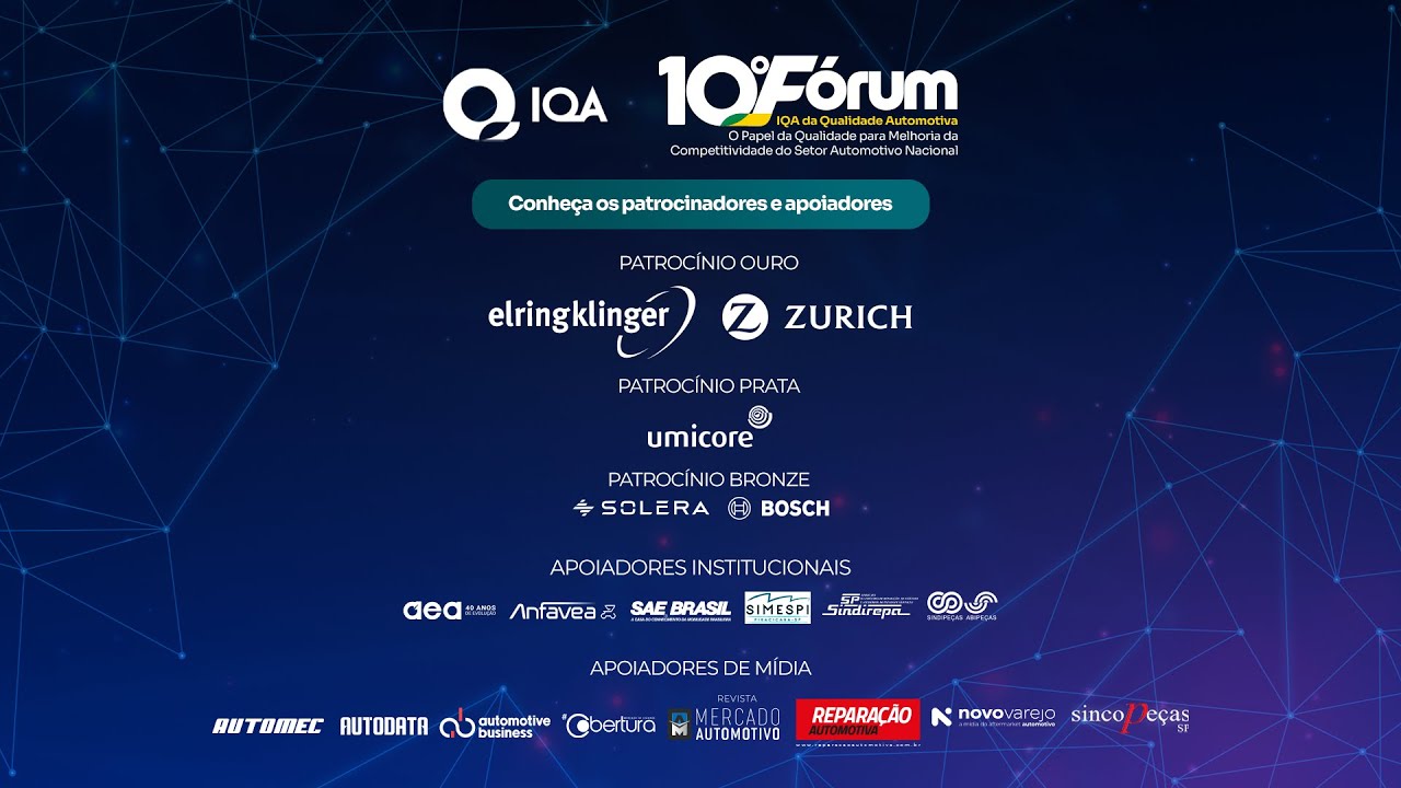 10º Fórum IQA da Qualidade Automotiva - Abertura