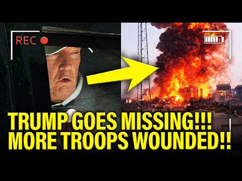 Trump GOES MISSING for 72 Hours as TROOPS WOUNDED in WAR!!