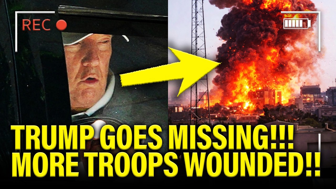 Trump GOES MISSING for 72 Hours as TROOPS WOUNDED in WAR!!