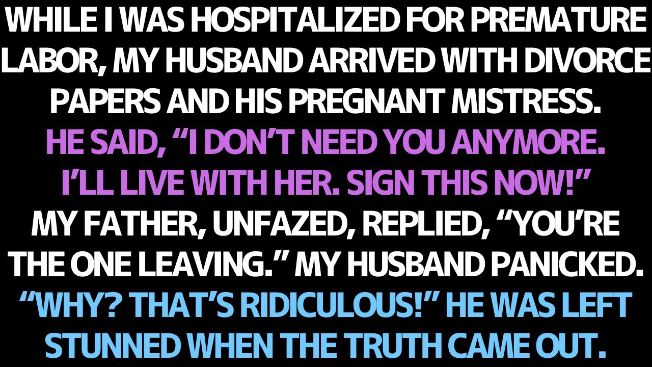 \My Husband Handed Me Divorce Papers While I Was in the Hospital—Then the Truth Shocked Him