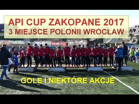 API CUP ZAKOPANE 2017: GOLE I AKCJE POLONII WROCŁAW