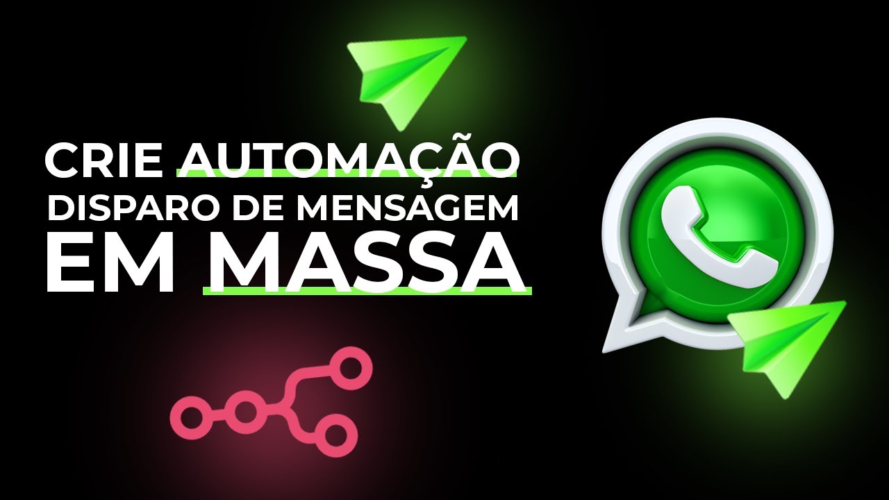 COMO CRIAR AUTOMAÇÃO PARA DISPARO DE MENSAGEM EM MASSA PARA O WHATSAPP NO N8N #n8n #automação