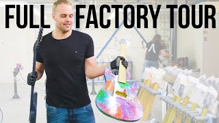 Video thumbnail for Aristides Instruments Factory Tour - 2019 by Aristides Guitars