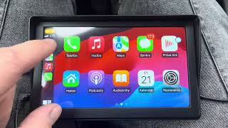 Dotykový 7" monitor do auta | CarPlay, Android Auto, Bluetooth 5.1