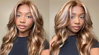 TRULY GLUELESS LACE FRONTAL WIG INSTALL! | NO GEL OR SPRAY | ELASTIC BAND METHOD | Ft. UNice Hair