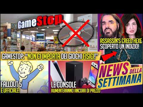 A GAMESTOP NON FREGA NULLA DEI GIOCHI FISICI | FALLOUT 5 UFFICIALE | I PREZZI SALIRANNO ANCORA #NEWS