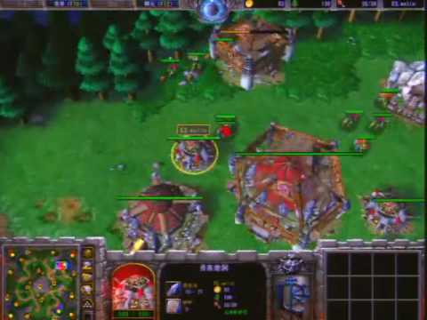 wcg2010 war3  魔兽小组赛 Th000 vs Wulin 3