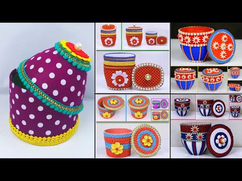5 Best Out of Waste Plastic Bottle Jewellery Box DIY Ideas | How to Make Jewellery Box at Home | DIY