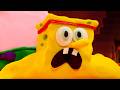 SpongeBob Vs Patrick CLAYMATION Fry Cook Games Episode Recreation
