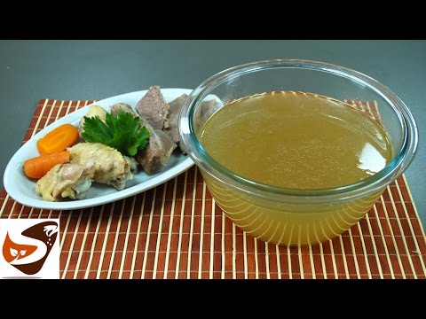 Brodo di carne: ideale anche per neonati e bambini (beef broth)
