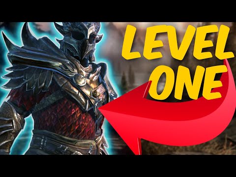 How to get DAEDRIC ARMOR at LEVEL 1 (Without Grinding)