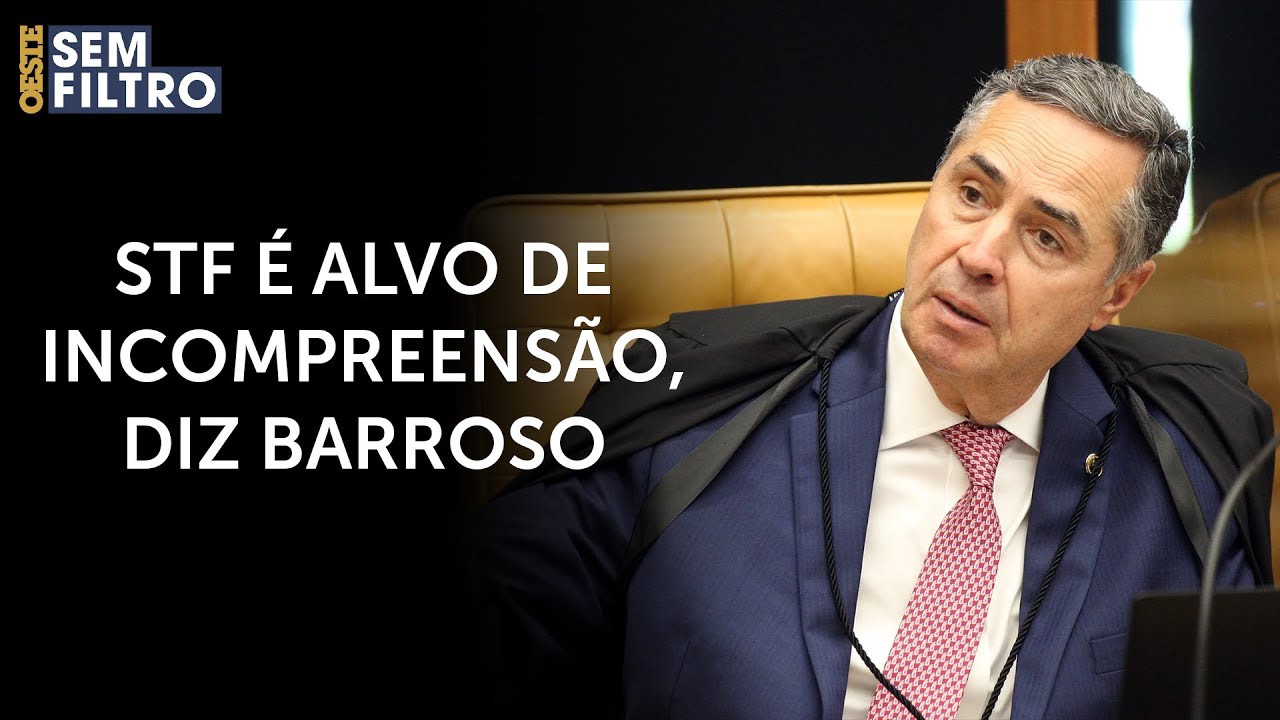 Barroso diz que STF é alvo de incompreensão e que salvou a democracia