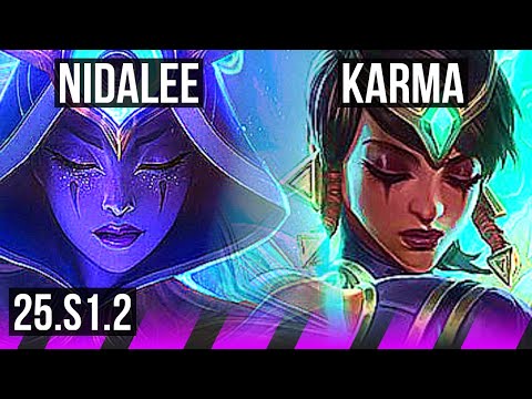 NIDALEE & Ashe vs KARMA & Caitlyn (SUP) | 3/2/8 | KR Master | 25.S1.2