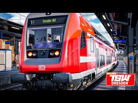 TSW 2: RUSHHOUR auf der Strecke Coswig - Dresden!| NAHVERKEHR DRESDEN | Train Sim World 2