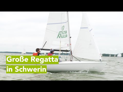 Sharpie und Korsar Wettrennen auf dem Schweriner See