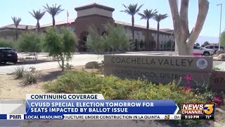 Special election for three CVUSD trustee seats takes place Tuesday